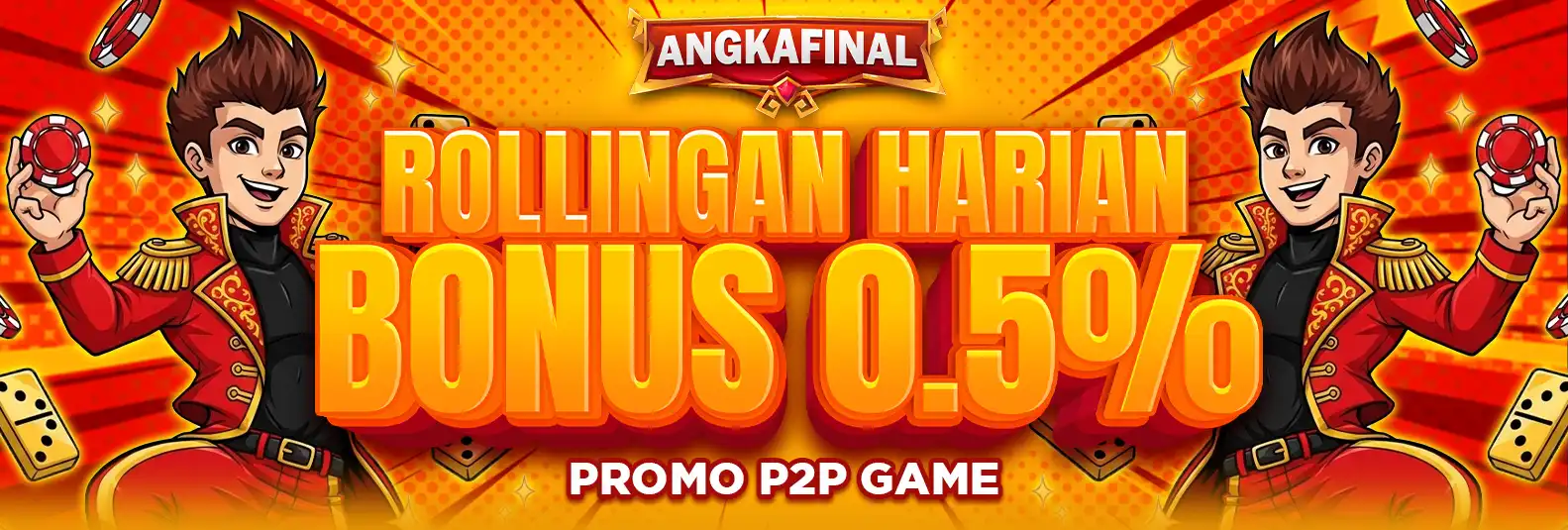 BONUS ROLLINGAN P2PGAME